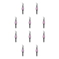 thumbnail image 3 of Vogacara Pinzas Crafts Crossing Lock Acero inoxidable Reverse Curved Nail Removal Ceja Decoración Joyas Rebordear Mate Type2 NO2, 3 of 6