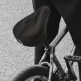 thumbnail image 5 of Comfortable Wide Bike Saddle - Seat is Thickened, Widened, High Padded,, 5 of 8