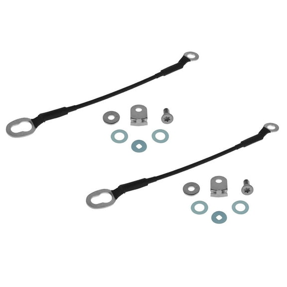 TRQ Tailgate Cable Pair Set for 2005-15 Toyota Tacoma Truck BDA30057