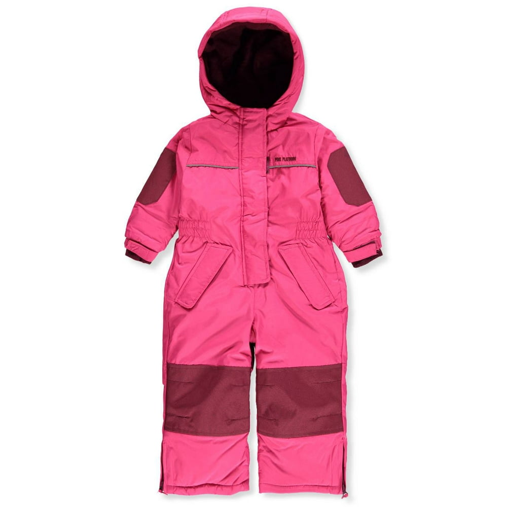 Pink Platinum Baby Toddler Girl OnePiece Snowsuit