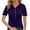 New1/Purple, variant on Otvok Womens Spring Outfits Casual Short Sleeve Shirts Lightweight Tee Blouse