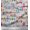 Light Gray, variant on Soimoi Polyester Crepe Fabric Paper Boat Art & Craft Printed Fabric 1 Yard 42 Inch Wide