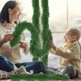 thumbnail image 5 of Christmas Garland for Decoration Home Indoor Outdoor, Realistic Pine Christmas Garland Artificial Real Touch Greenery Cedar Garland Mantel Window Table Holiday Thanksgiving Winter Xmas Decorations, 5 of 5