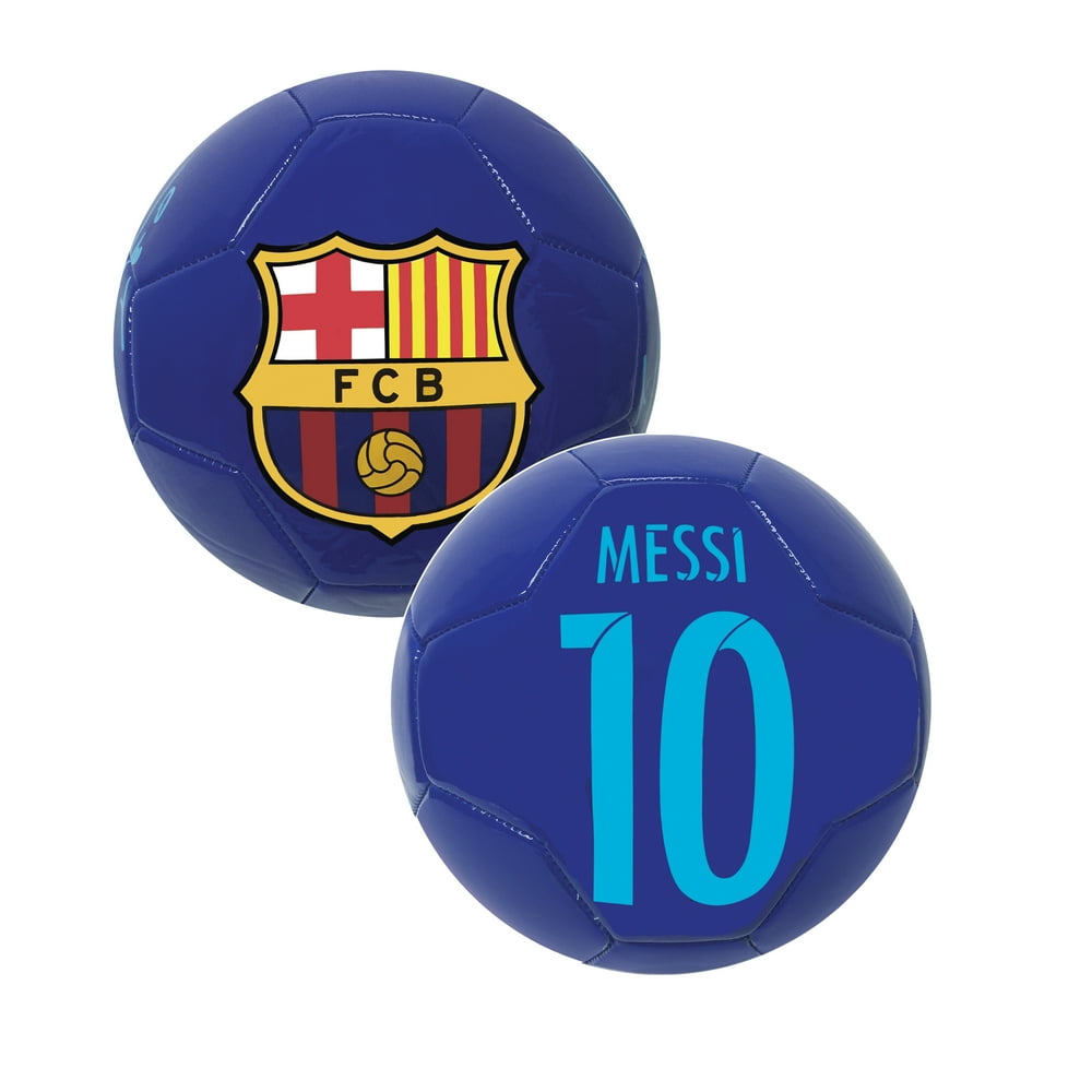 Messi Soccer Ball (Size 5) Licensed Barcelona Messi Signature Ball 5