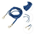 thumbnail image 4 of Unique Bargains 1 Pc Woven Rope Belt Elegant Pearl Braiding Adjustable Waist Cord Blue, 4 of 6