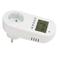thumbnail image 2 of Temperature Controller Socket Thermostat Thermostat Outlet Plug-in Thermostat Home Accessory 16A Plugin Thermostat Programmable Electric Heating Temperature Controller EU 230V, 2 of 8