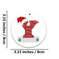 thumbnail image 4 of Birdeem Christmas Alphabet Decorations Personalized for Gift Christmas Tree Hanging Ornament Diy Decorations, 4 of 10