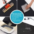 thumbnail image 3 of Cat Litter Mat Double Layer Waterproof Leakproof Back Layer, Washable, Easy to Clean, Scatter Control Cat Litter Mat 1 PCS (Black,15.75x18.69 Inch), 3 of 8