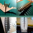 thumbnail image 1 of Kit de Barco de Velero de Madera Modelo DIY Decoración Barco Regalos Juguete Para niños ANGGREK, 1 of 6