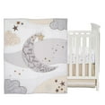 thumbnail image 2 of Lambs & Ivy Goodnight Moon 3-Piece Celestial Nursery Baby Crib Bedding Set, 2 of 9