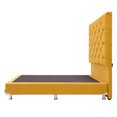 thumbnail image 4 of Box Base Cama + Cabecera Capri Matrimonial Mostaza Dicasa Capri Bless, 4 of 8