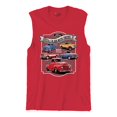 thumbnail image 5 of Ford Still Plays with Trucks Muscle Shirt American Classic F100 F150 Pickup Built Tough Vintage Offroad 4x4 Men's, 5 of 7