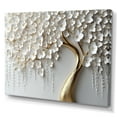 thumbnail image 2 of Designart "White Orchid Tree Garden Of Branches IV" Tree Floral Canvas Wall Art, 2 of 5