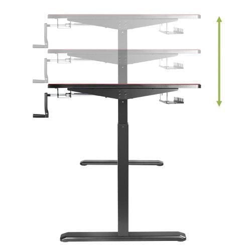 Bureau de jeu réglable en hauteur TygerClaw