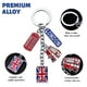 thumbnail image 2 of GOOHOCHY Llavero metálico con la bandera del Reino Unido de LUOEM, llavero de recuerdo, llavero británico, llavero de coche, dijes para bolsos, 2 of 7