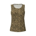 thumbnail image 6 of Sigee Leopard Print for Women's Workout Tank Top,Running Tank Tops,Sleeveless Gym ClothesLarge, 6 of 8