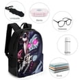 thumbnail image 5 of Death Note Ryuk Casual Backpack Shoulder Bag Daypack Computer Bag with Pocket High Capacity Schoolbag for Student College, 5 of 8