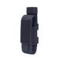 Bolsa de torniquete Funda de nailon para linterna Molle para exterior (negro)