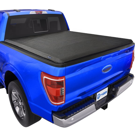Tyger Auto T1X Soft Roll-Up in Fabric Truck Bed Tonneau Cover Compatible with 2015-2020 Ford F-150 | 5.5' (67") Bed | TG-BC1F9029X