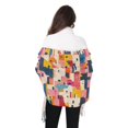 thumbnail image 4 of FORMRS Womens Scarf Winter Soft Long Big Warm Shawls Wrap Tassel Scarves, Art Geometric, 4 of 9