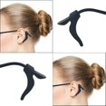 thumbnail image 5 of 15 Pairs Glasses Anti-slip Silicone Ear Clip, Glasses Holder With Storage Box, Eyeglass Ear Grips, Safety Eyewear Retainers for Sunglasses Presbyopia Glasses Sports Glasses black, 5 of 6