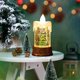 thumbnail image 2 of Ornamentos de Navidad Únicos Vela Llena de Agua Brillante de Navidad Decoración de Luz Nocturna de Linterna de Viento Pequeña Decoración de Navidad Ornamentos de Navidad Pequeños 100Ml, 2 of 6
