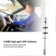 thumbnail image 3 of Mobile Car Radio Antenna 400‑480MHz 120W 3.5dBi High Gain Aerials Antenna for Car Vehicle, 3 of 4
