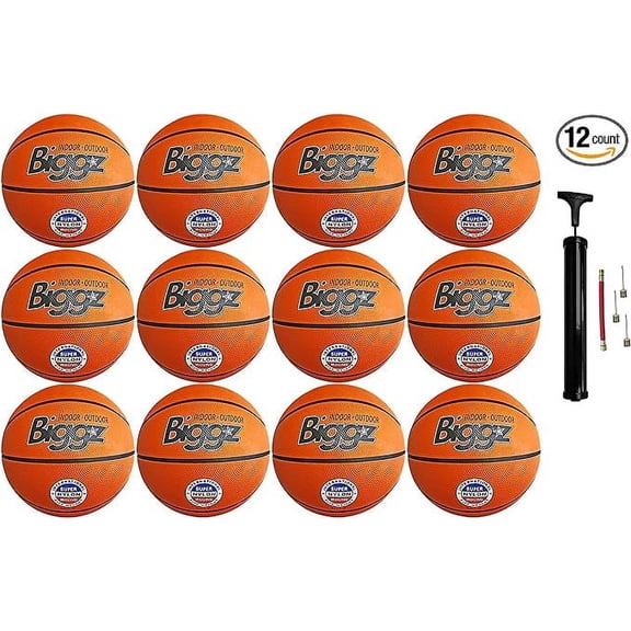(Pack of 12) Basketballs Official Size 7 Bulk Wholesale