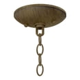 thumbnail image 5 of Yosemite Home Decor Alpha 9-Light Metal Chandelier in Distressed Antique Brass, 5 of 6