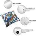 thumbnail image 4 of BANET Embroidered Decorative Throw Pillow Cover , Farmhouse Chic for Sofa () 20x20in, 4 of 5