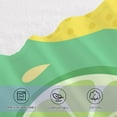 thumbnail image 4 of Lemons and Limes Cotton Towel Set 2 Piece, 1 Bath Towels 1 Washcloth, Soft Fast Dry Super Absorbent Face Hand Towel for Bathroom Hotel Gym Spa and Beach, 4 of 7