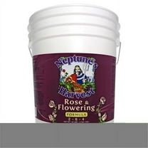 Neptunes Harvest 5 Gallon Red Label Pail Rose & Flowering Fertilizer