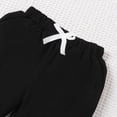 thumbnail image 6 of TOWED22 Infant Toddler Baby Boy Fall Winter Clothes 2pcs Graphic Print Long Sleeve Sweatshirt Tops and Stretch Pants Cute Baby Boy Outfit Clothing(Black,6-9 M), 6 of 7