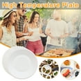 thumbnail image 1 of Yhsdtq,Under 10,Round Dinner Plate, Disposable Eco-Friendly, 18cm Diameter, Lightweight Paper, For Party/Events, Biodegradable Material, Safe Food Use, Everyday Serving\ | Gauze, Multicolor, 1 of 9