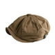 thumbnail image 1 of SGACAI Boina de pintor para hombre, gorra de vendedor de periódicos británica retro, gorra con visera AH Blinders, 1 of 7