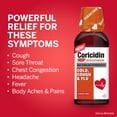 Coricidin HBP Cold, Cough & Flu Medicine, Sugar Free Day Liquid, Cherry