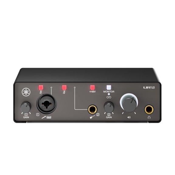 Interfaz de Audio Yamaha UR12MK3 USB-C 2 entradas/2 salidas 24 bits