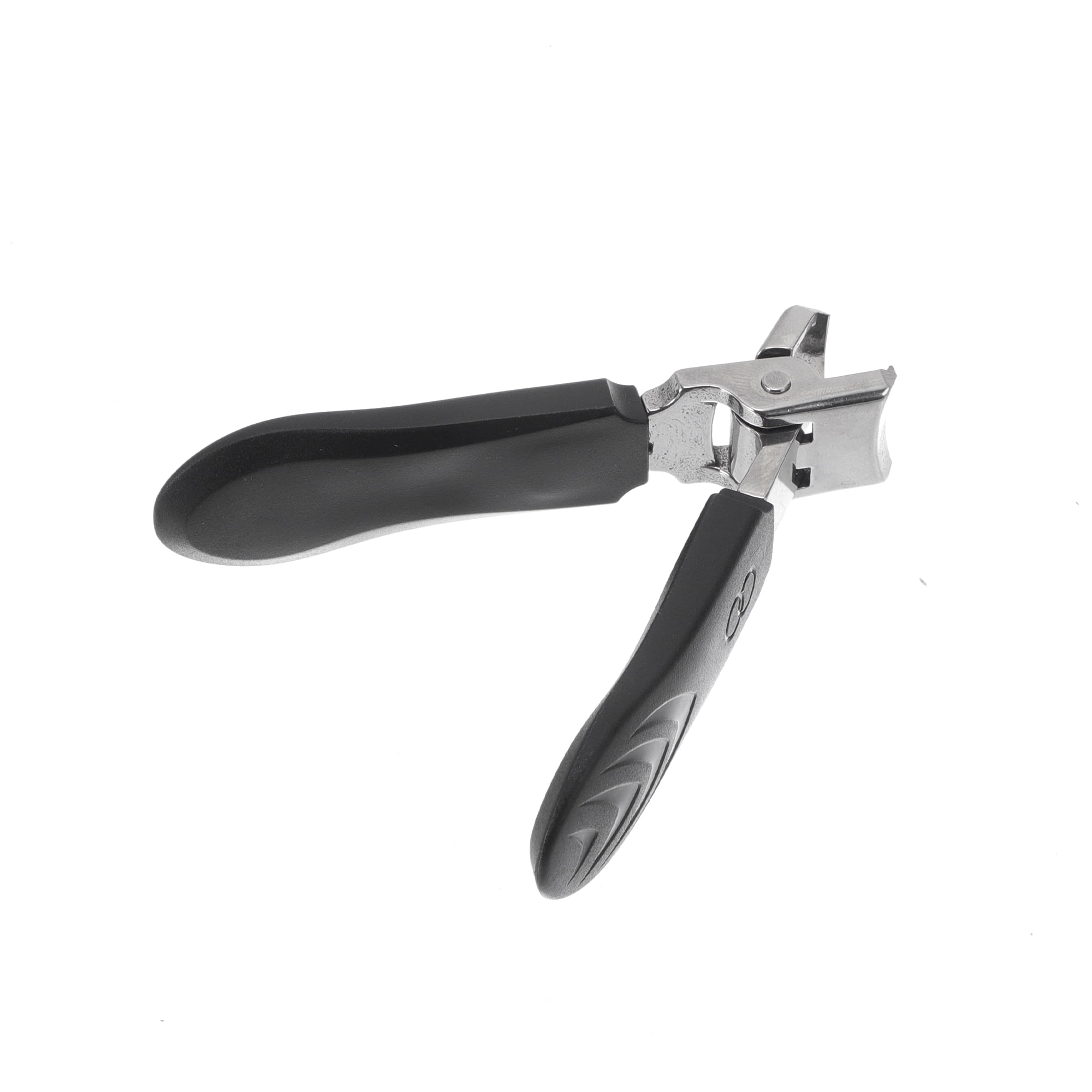 Unique Bargains 1pc Carbon Steel and Plastic Anti-splash Nail Clippers 3.43"x 0.63" Black
