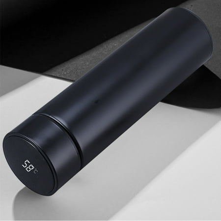 

PUIYRBS Vacuum Cup with Smart Temperature Display Tactile Sensation Display Temperature 304 Stainless Steel Insulation Cup