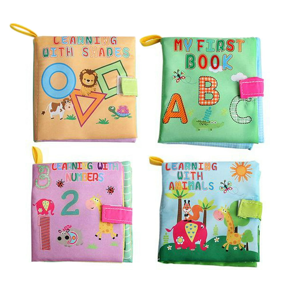 Cloth Baby Books My First Soft Book, Early Learning Activity & Development NonToxic Fabric Book