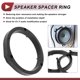 thumbnail image 3 of Adaptador de anillo espaciador de altavoz Unique Bargains para Honda CRZ 2011-2016 Front Rear 6.5" ABS 2 Set, 3 of 7