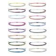 thumbnail image 2 of Pulsera de la amistad con trenza de colores Pulsera de cuerda trenzada hecha a mano Pulsera de cuerda trenzada de colores, 2 of 6