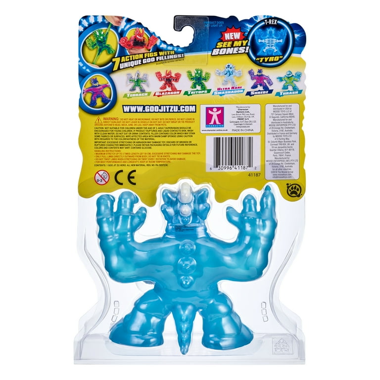 Free Shipping! Heroes of Goo Jit Zu Dino X-Ray, Action Figure