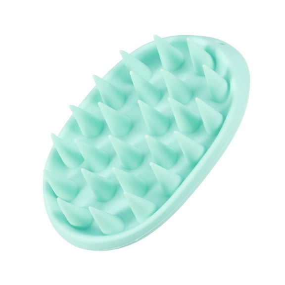 Vocoste Scalp Massager Silicone Scalp Scrubber Women's Scalp Brush Shower Hair Massager for Deep Clean Green
