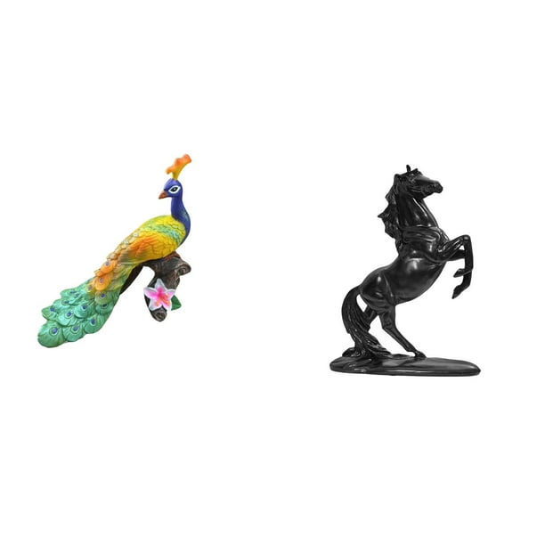 Escultura De Caballo De Pavo Real, Figura Decorativa Para Jardín, Artesanía, Estatua, Adorno Para Decoración Del Hogar, Patio, Paisaje, Dormitorio