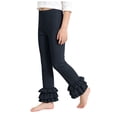 thumbnail image 2 of OJSFQUFP Sweet High Elasticity Tight Fitting Girls' Leggings A Must Have for Home and School. Kid's Casual Pants, 2 of 8
