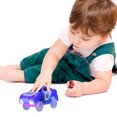 thumbnail image 4 of Light Up Car Track Toy Racing Track Accessories Compatible with Most Tracks (Blue Police Car), 4 of 8