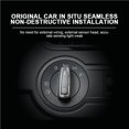 thumbnail image 4 of Sidaley Interruptor de Control de faros de lámpara Golf MK5 MK6 GTI B6 B7 CC interruptor de faro automático cromado Vehículos, repuestos y accesorios Mis Sidaley VI004006-00, 4 of 6