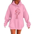 thumbnail image 1 of Chandail à Capuche pour Femmes Élégant Basique Manches Longues Col Rond Décontracté Doux Confortable pour l'Hiver, 1 of 5