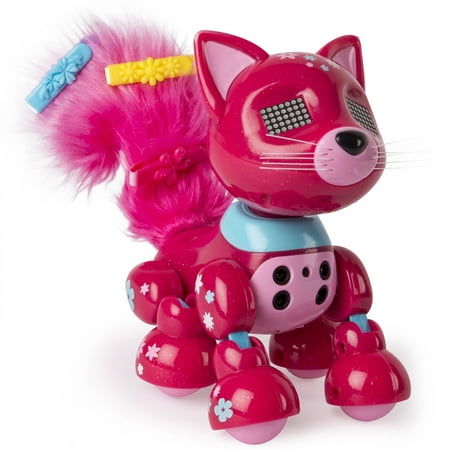Zoomer Meowzies, Blossom, Interactive Kitten with Lights, Sounds and Sensors, by Spin Master